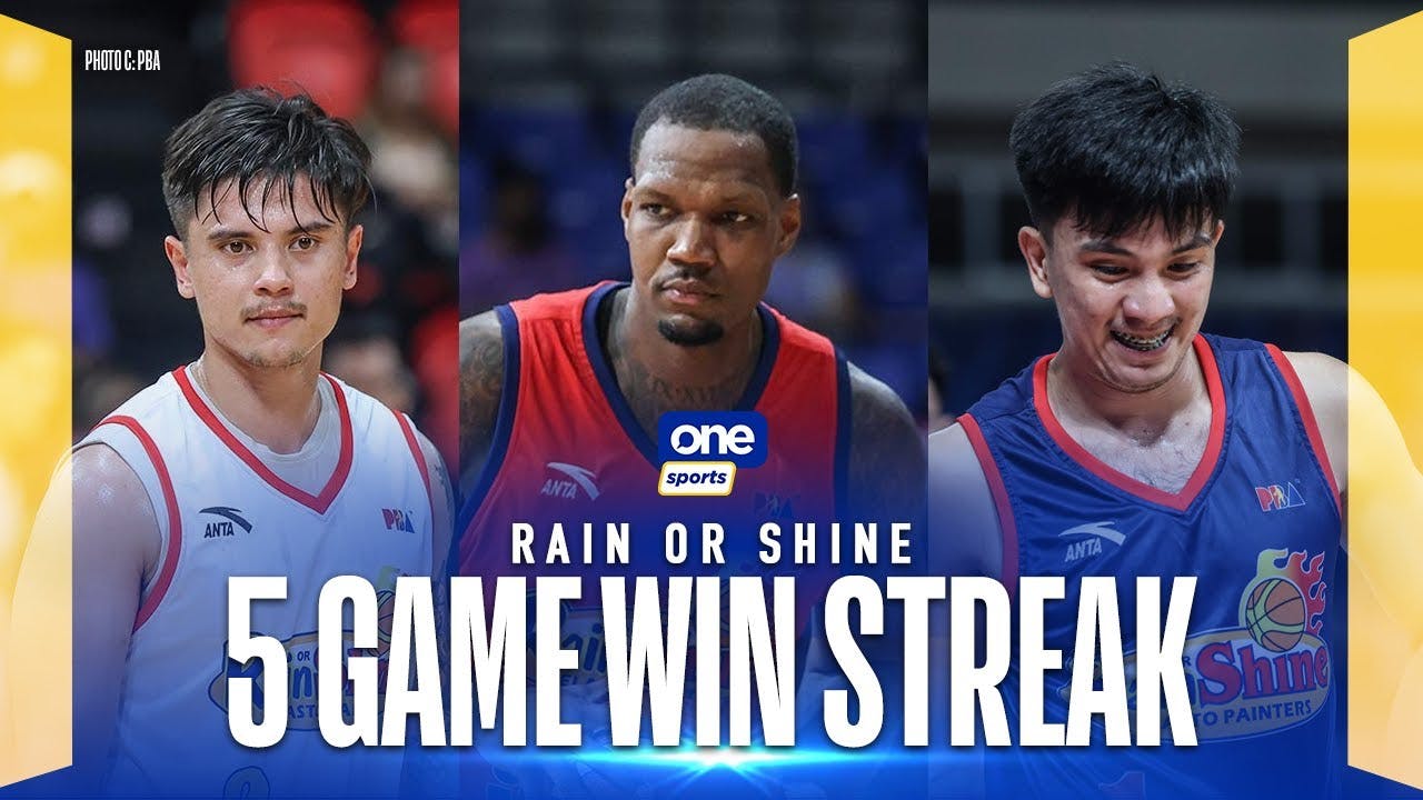 Rain or Shine Elasto Painters go on five-game winning streak | PBA Highlights